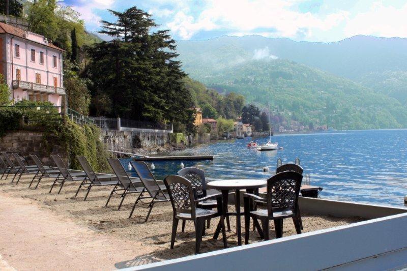 Lake Como Beach Resort Waterfront Villas Pognana Lario Exterior foto